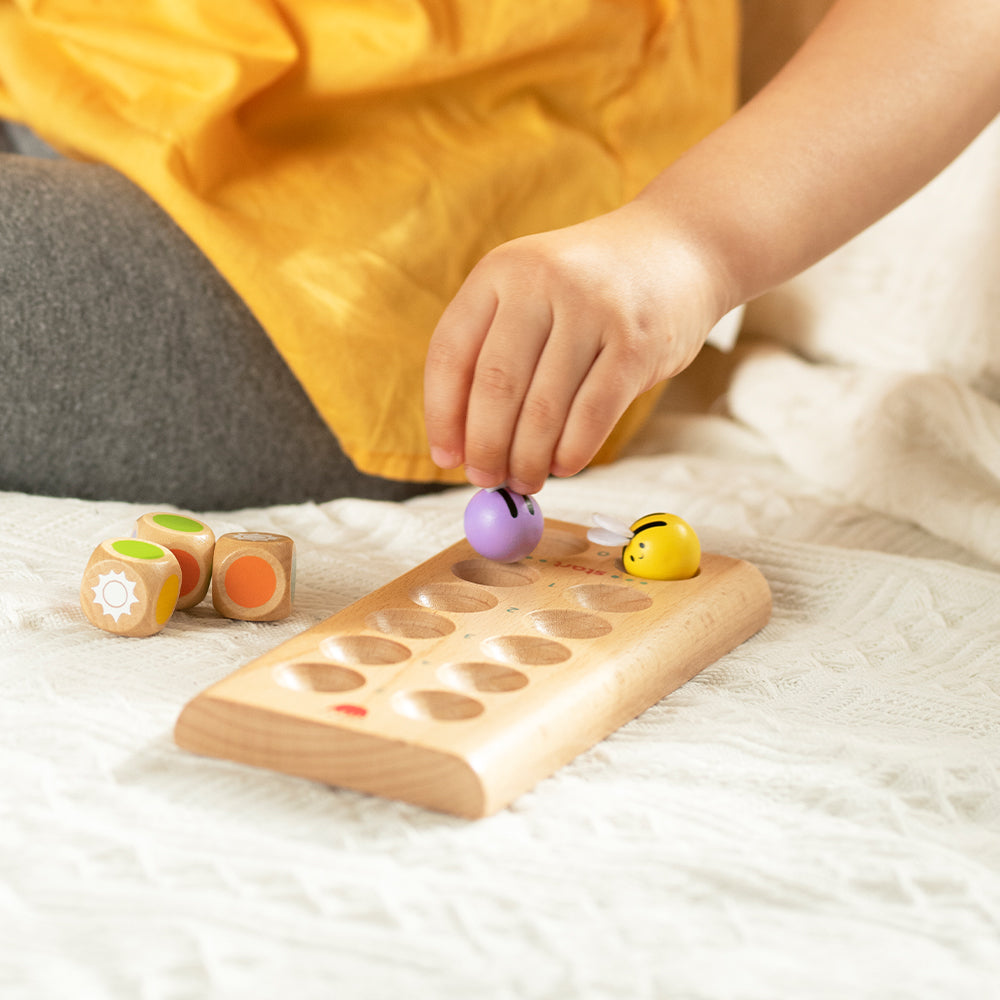 Juego de mesa carrera de abejas