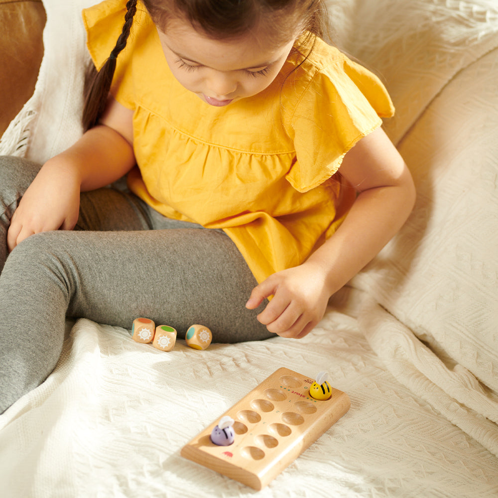 Juego de mesa carrera de abejas