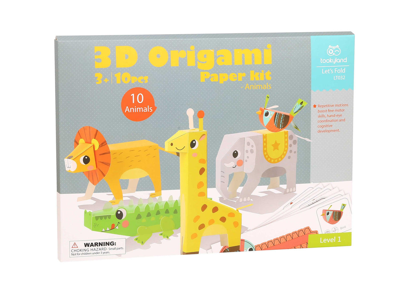 Kit de Origami 3D - Animales