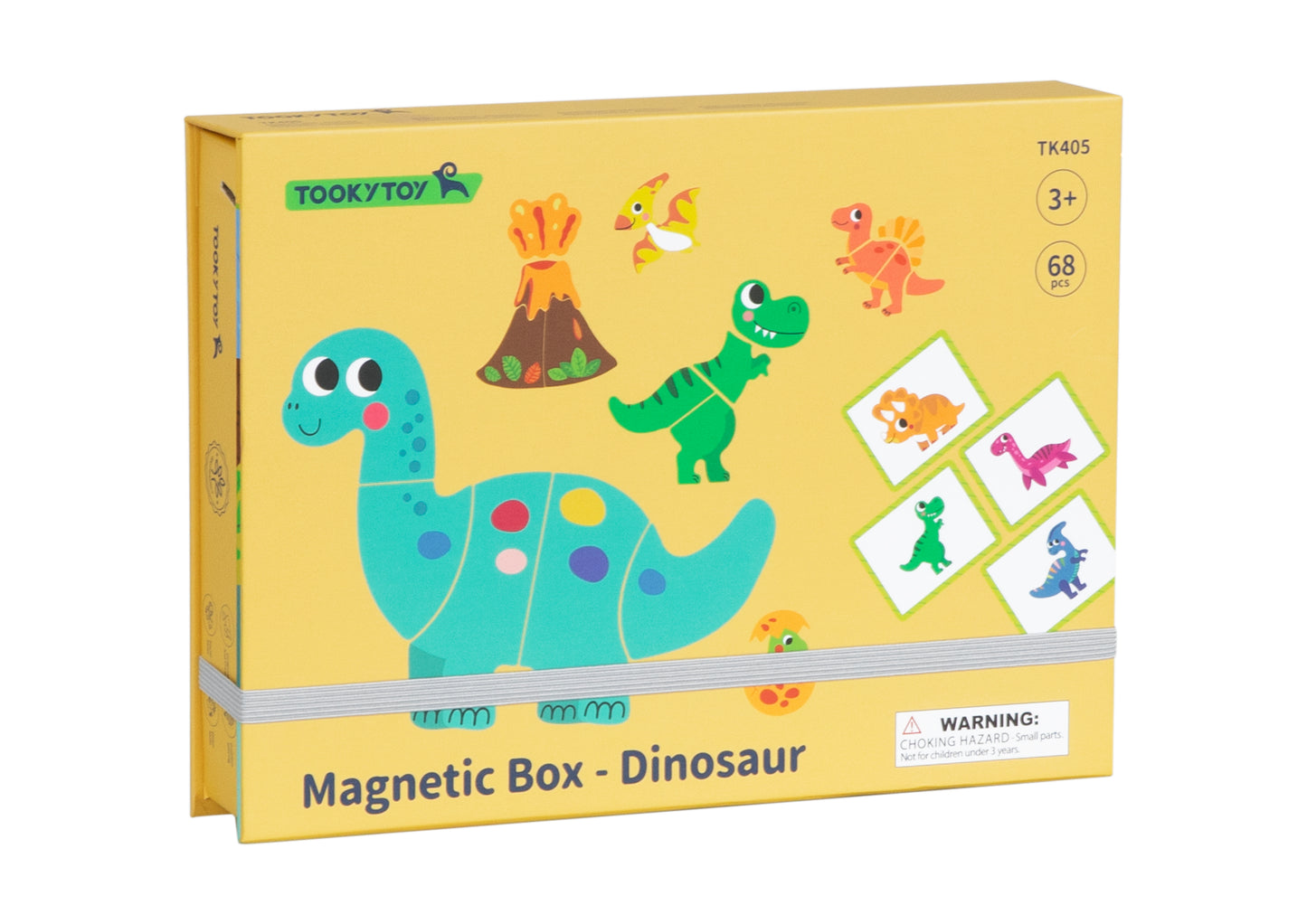 Caja de figuras magnéticas DINOSAURIO